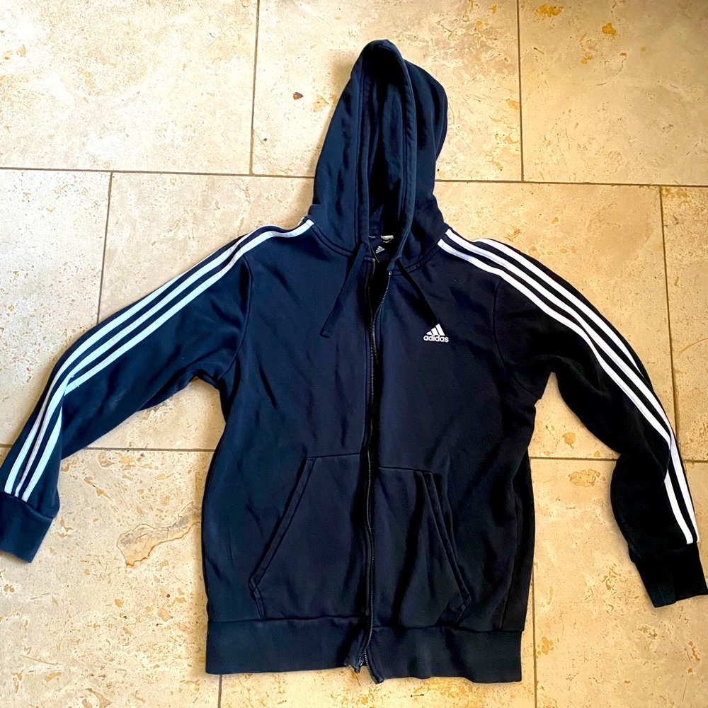 Adidas zippered jacket